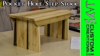 Pocket Hole Step Stool 2  147 [upl. by Erle284]