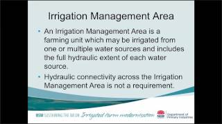 Irrigated Farm Water Use Efficiency Assessment IFWUEA Overview [upl. by Grider]