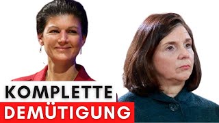 Wagenknecht macht grüne GöringEckardt bei Maischberger komplett lächerlich [upl. by Anerhs691]