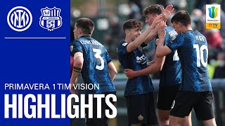 Peschetola 😱 amp Iliev ⏱️  INTER 21 SASSUOLO  U19 HIGHLIGHTS  CAMPIONATO PRIMAVERA 1 TIM ⚽⚫🔵 [upl. by Emerick]