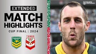 Pacific Championships 2024  Australia vs Tonga XIII  Extended Match Highlights [upl. by Nimaj150]