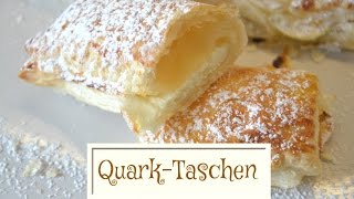 DIY  Quarktaschen  Schnell amp Einfach Selber Machen  Quark Tasche Rezept Back Lounge Rezepte [upl. by Dysart]