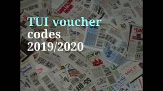 TUI voucher codes 2019 amp 2020 [upl. by Eelyah19]