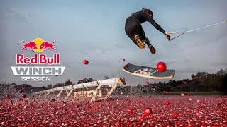 Wakeskating A Cranberry Bog w Brian Grubb and Ben Horan  Red Bull Winch Sessions [upl. by Inneg]