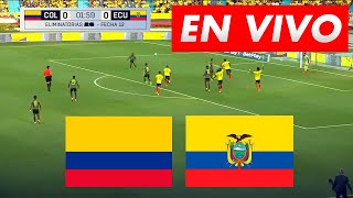 🔴 COLOMBIA VS ECUADOR  PARTIDO EN VIVO HOY  FECHA 12  ELIMINATORIAS SUDAMERICANAS 2026 [upl. by Akem]