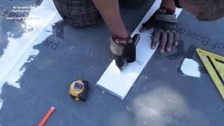 quotFlat Roof Deck IB DeckShield Installation  DensDeck Substratequot by CoolFlatRoofcom [upl. by Isac]