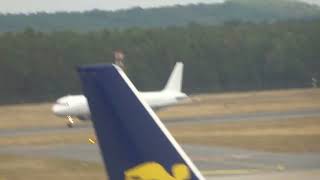 Weiße Power Airbus 321 der SmartLynx startet von Nürnberg nach Kos [upl. by Yardley936]