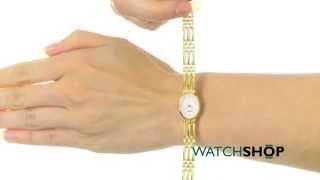 Accurist Ladies 9ct Gold Watch GD13253P [upl. by Enirhtak]