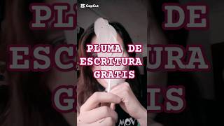 Pluma para escribir diy diypluma pluma art arte gratis [upl. by Schreiber]