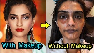 20 Shocking Looks of Bollywood Actress Without Makeup [upl. by Kikelia532]