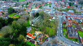 St Peters Cres Ruddington Nottingham via drone [upl. by Feilak]