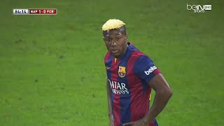 Adama Traore Barcelona Debut Moments amp Skills [upl. by Ahsai772]