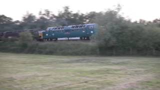 55022 and The Devonian climb the Lickey 090711 [upl. by Vizza]