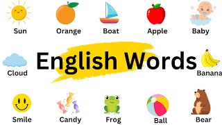 30 First Basic Words  Learning English Vocabulary [upl. by Fedora326]