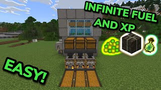 SIMPLE 121 KELP XP FARM TUTORIAL in Minecraft Bedrock MCPEXboxPS4Nintendo SwitchPC [upl. by Lilah]