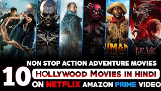 Top 10 Best Hollywood Movies On Netflix Amazon Prime Video in Hindi Dubbed 2024 hollywood movies [upl. by Joacima]