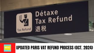 Updated Paris Tax Refund Process October 2024 [upl. by Tricia992]