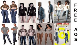 Whats the BIG DEAL About 33 FREE AO in MP Second Life [upl. by Yrahca]