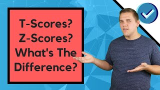 What Are TScores amp How is The TChart Different From The ZChart Statistics [upl. by Aynna]