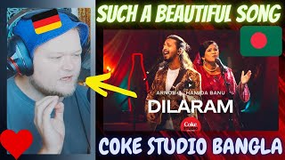 🇧🇩 Dilaram  Coke Studio Bangla  GERMAN Musician reacts [upl. by Lonnie]