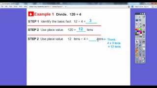 Divide Tens Hundreds and Thousands  Lesson 44 [upl. by Farrand767]