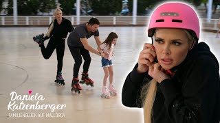 In Deckung 😬 Eine Irre auf Inlineskates ist unterwegs 😆⚠️  Daniela Katzenberger 53 [upl. by Losse]