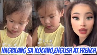 Dahlia Amelie NAGBILANG Sa Salitang IlocanoFrench at EnglishAnne Curtis Proud Mom [upl. by Daph]