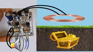 Kağıttan Altın Dedektör Devresi  Yapımı  Gold detector circuit construction [upl. by Rexford]