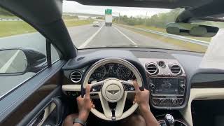 2018 Bentley Bentayga W12 POV Test DriveFAST amp HEAVY [upl. by Phalan]