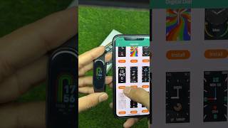 How to connect M8 Band in your phone  How to add a wallpaper in M8 Smart Watch m8 smartwatch [upl. by Campagna]