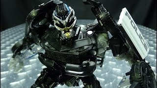 Studio Series Deluxe BARRICADE EmGos Transformers Reviews N Stuff [upl. by Celinka]