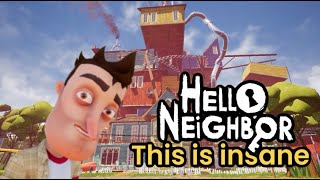 His house is big Hello Neighbor 1 [upl. by Erin672]