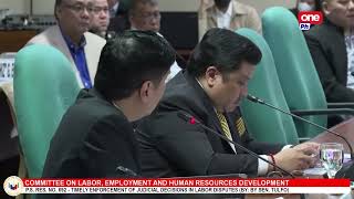 Sen Raffy tinulugan ng mayari ng DMCI [upl. by Stodder]