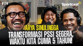 ARYA SINULINGGA amp MAMAT ALKATIRI DEBAT SOAL LANGKAH TAKTIS PSSI UNTUK SEPAK BOLA INDONESIA [upl. by Jephum]