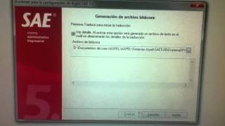 Aspel Sae 50 EaccessViolation  Traducción base de datos  Instalación [upl. by Lasorella]