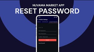 How to Reset Your Password on Nuvama Markets App  StepbyStep Guide [upl. by Ettenoitna160]