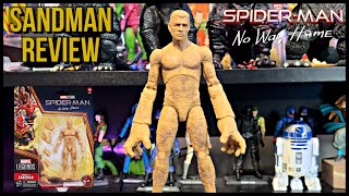 Marvel Legends SpiderMan No Way Home Sandman Review [upl. by Fitton466]