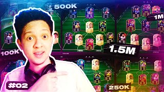 I BUILD YOUR TEAMS FIFA 22 100K 150K 200K 250K 400K 500K 1M 15M HYBRID SQUAD BUILDER [upl. by Grevera576]