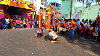 Pooja Kunitha  Devara Kunitha Folk Dance at Chunchagatta Bangalore 2020 [upl. by Hgielrahc]