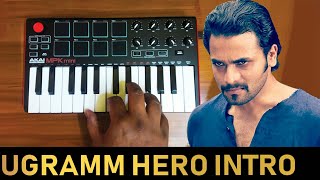 Ugramm  Hero Intro Scene Mass Bgm  Cover By raj Bharath Srimurali RaviBasur [upl. by Gillead939]