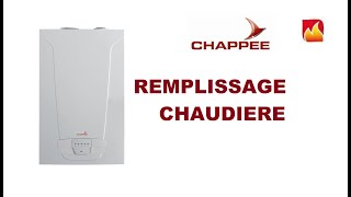 Comment remettre de la pression dans une chaudière Chappee [upl. by Silden460]