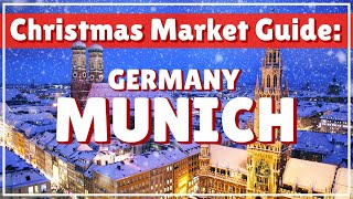 Top 6 MUST VISIT Munich Christmas Markets German Winter Holidays In Bavaria  Alpine Travel Guide [upl. by Williamson453]