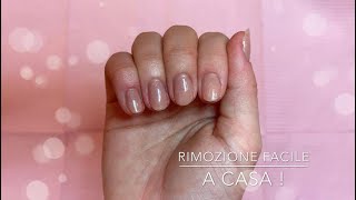 TUTORIAL Rimuovere le Unghie in Gel a Casa  Crispynails ♡ [upl. by Gingras]