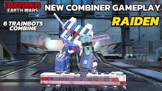 TRANSFORMERS New Combiner Gameplay  RAIDEN [upl. by Yelyab]