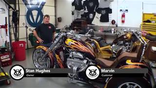 Marvins V8 Trike Build  V8 Choppers [upl. by Tatum]