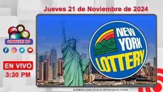 New York Lottery Tarde en vivo │Jueves 21 de noviembre 2024  330 PM loteriasdominicanas [upl. by Etterb]