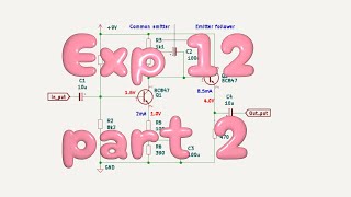 213 Experiment 12 part 2 Emitter follower with bootstrapping [upl. by Baer]