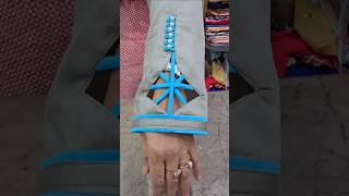 New sleeves design cutting and stitching using easy tips and tricks daily wear kurti design shorts [upl. by Denoting]