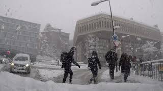 Andorra la vella mucha nieveandorra [upl. by Sedaiuqlem]