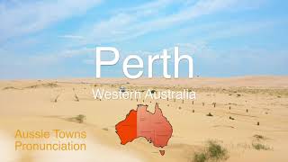 How To Pronounce Perth WA [upl. by Isahella]